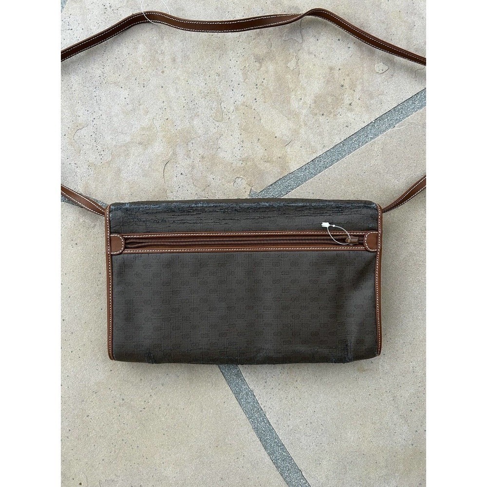 Authentic Vintage Gucci Micro GG Clutch Hand Bag Shoulder Bag Crossbody 2way - Picture 6 of 11